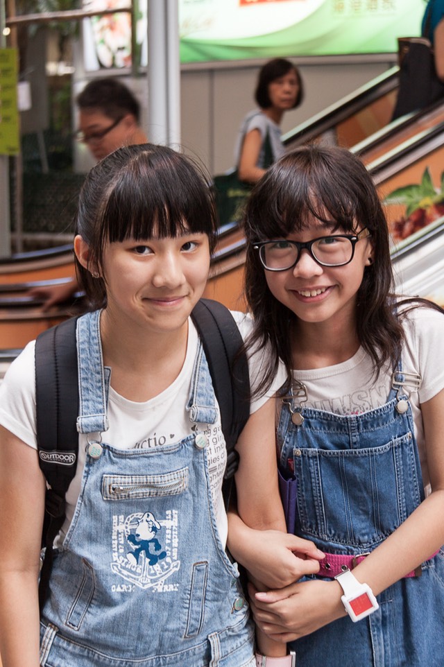 Tai Po Market two persons